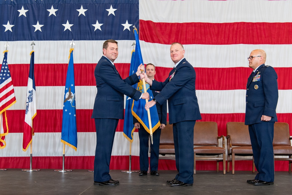 Col. Anthony Bradley Assumes Command of the 132d Wing