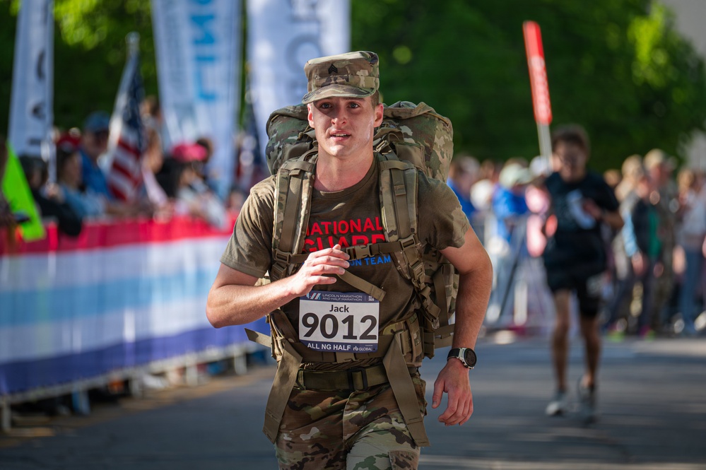 National Guard members go the distance at 49th annual Lincoln Marathon