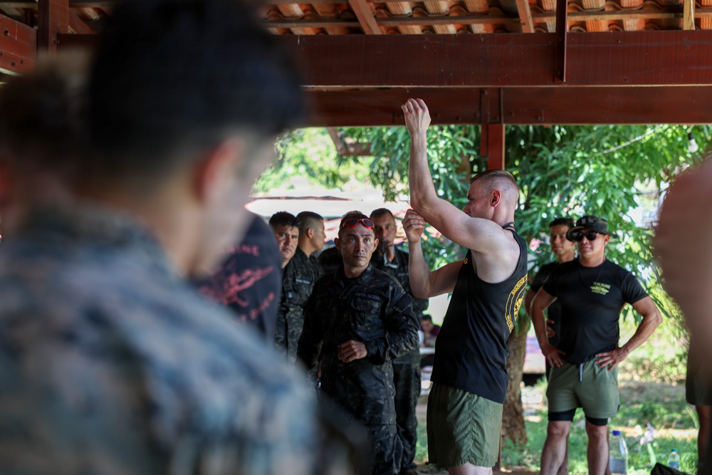 U.S. Marines, Salvadoran marines participate in special operations forces screener with Salvadoran marines during CENTAM Guardian 2026