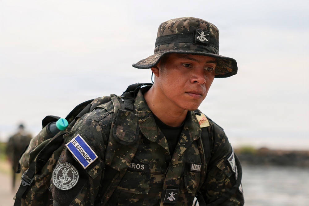 U.S. Marines, Salvadoran marines participate in special operations forces screener with Salvadoran marines during CENTAM Guardian 2026