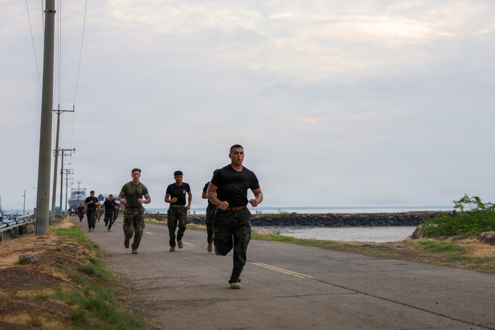U.S. Marines, Salvadoran marines participate in special operations forces screener with Salvadoran marines during CENTAM Guardian 2026