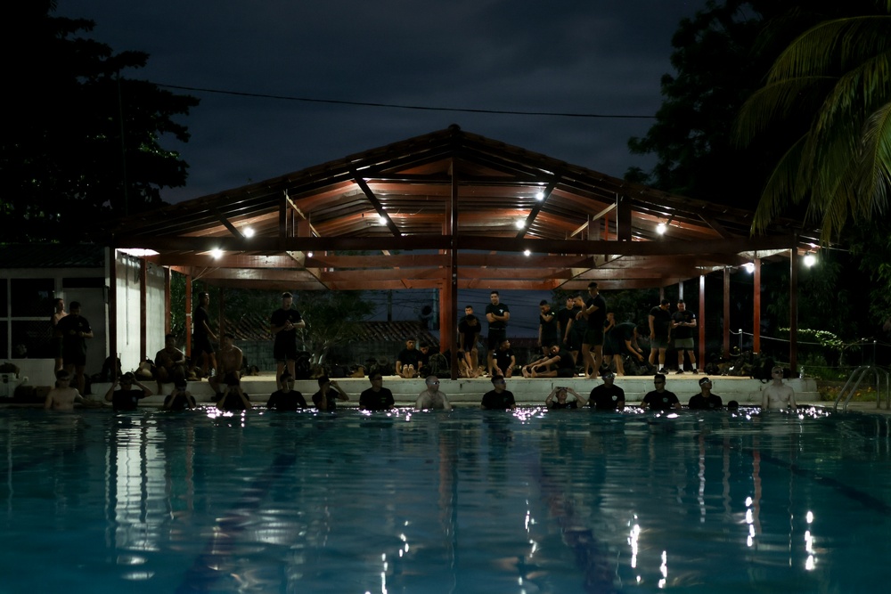 U.S. Marines, Salvadoran marines participate in special operations forces screener with Salvadoran marines during CENTAM Guardian 2026