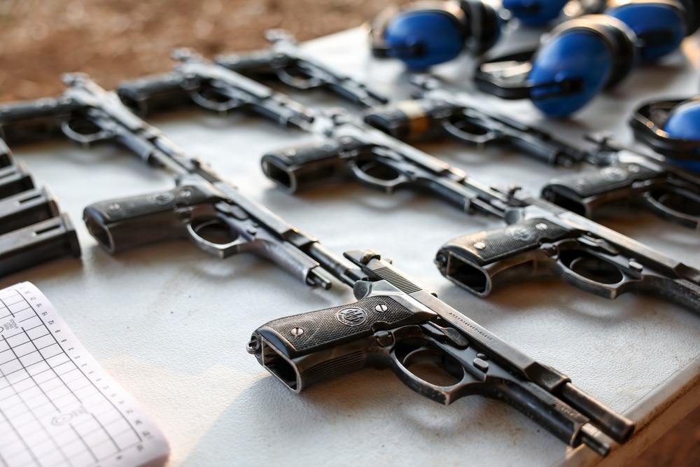 U.S. Marines, Salvadoran marines conduct marksmanship training during CENTAM Guardian 2026