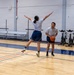 302d Airlift Wing Airmen Participate in a Basketball Social