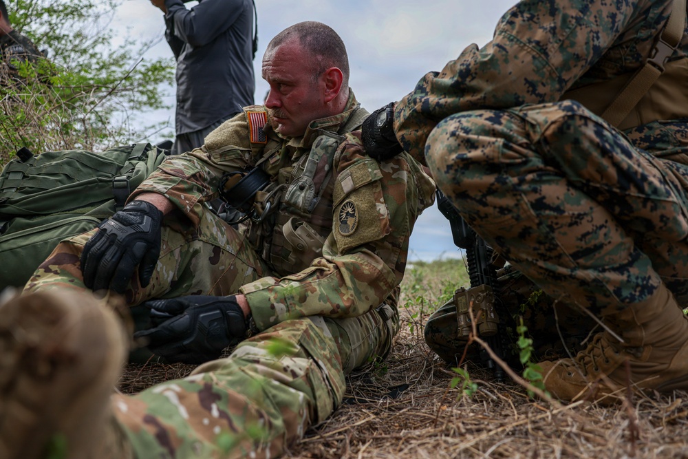 U.S. Marines, Salvadoran marines conduct personnel recovery training during CENTAM Guardian 2026