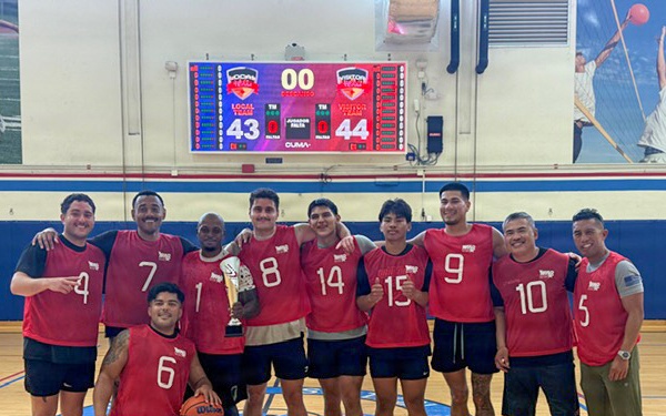 NMRTC Rota Sailors Win MWR Basketball Championship, Showcasing Culture of Fitness