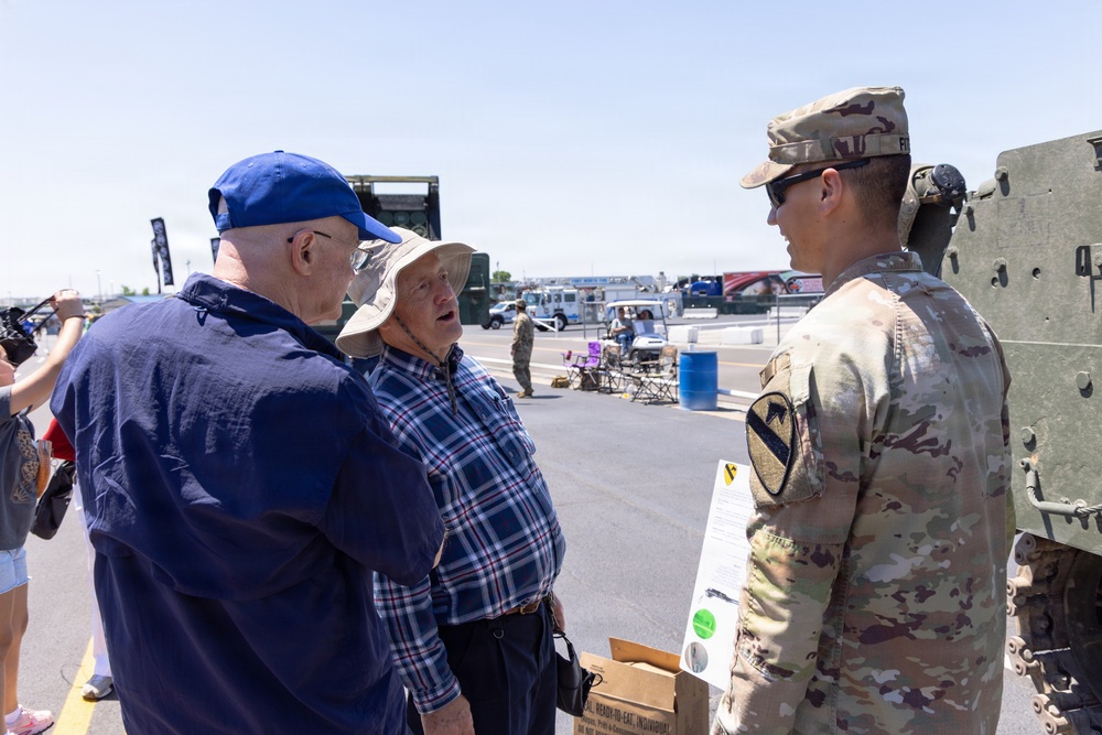 III Corps and 1st Cavalry Division support Wurth 400 race weekend