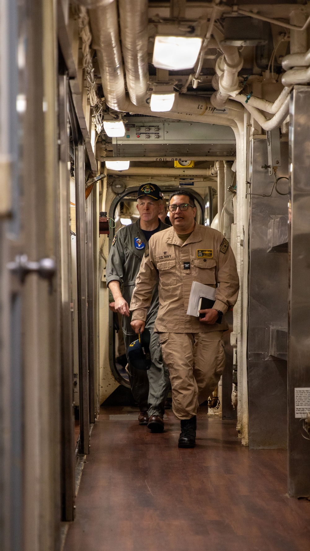 C7F Visits USS Robert Smalls (CG 62)
