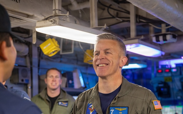 C7F Visits USS Robert Smalls (CG 62)