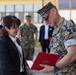 MCIPAC Officials award Marines, Sailors and members of the Okinawa Defense Bureau