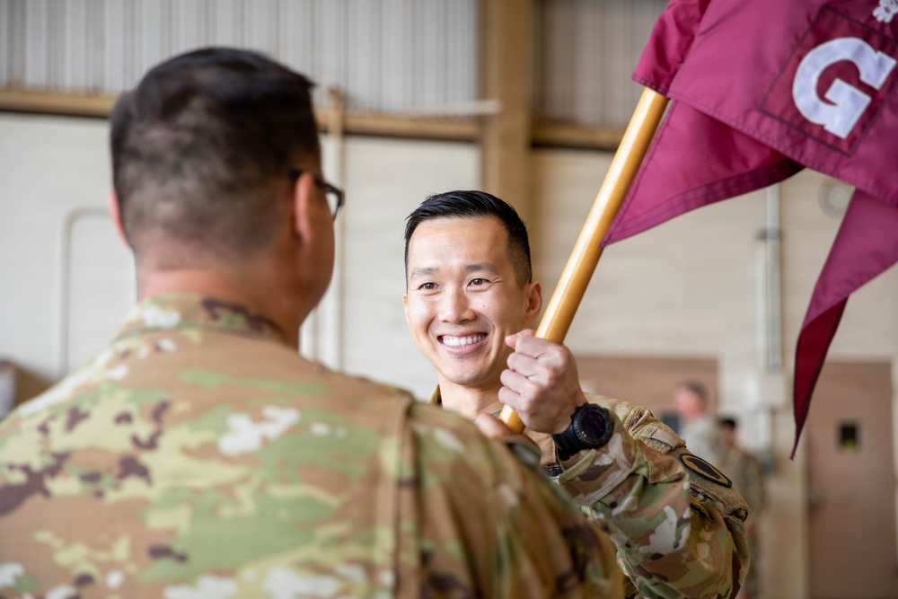 189th Hands Over the Flight