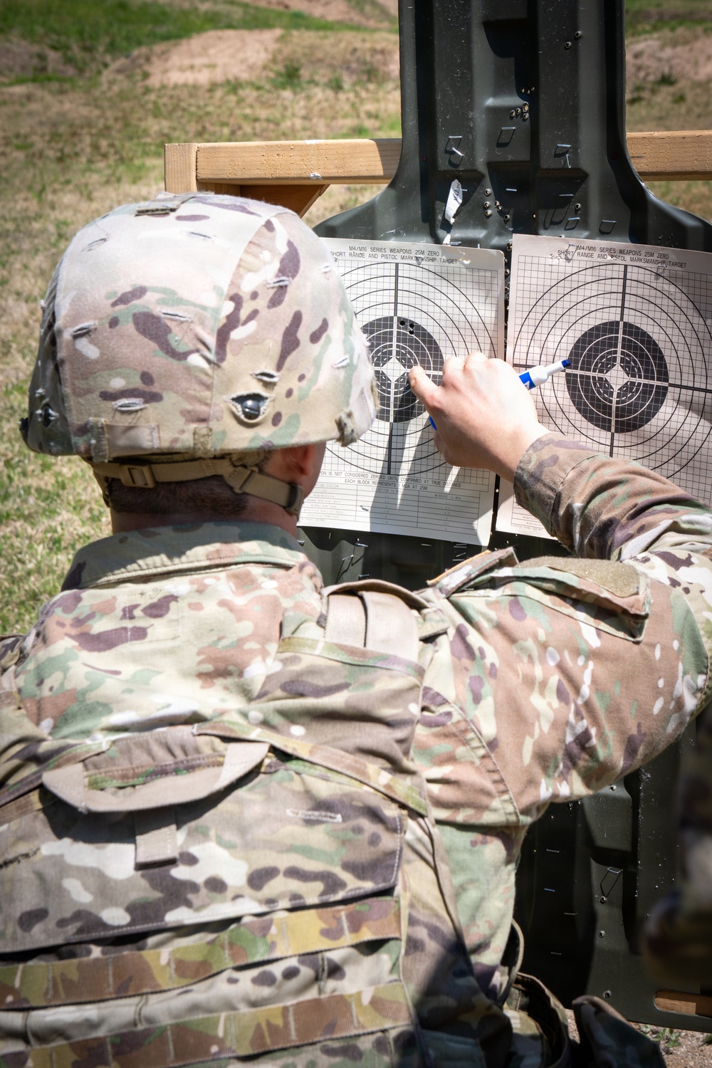 USAG Humphreys, HHC Apache Range, M4 Qualification