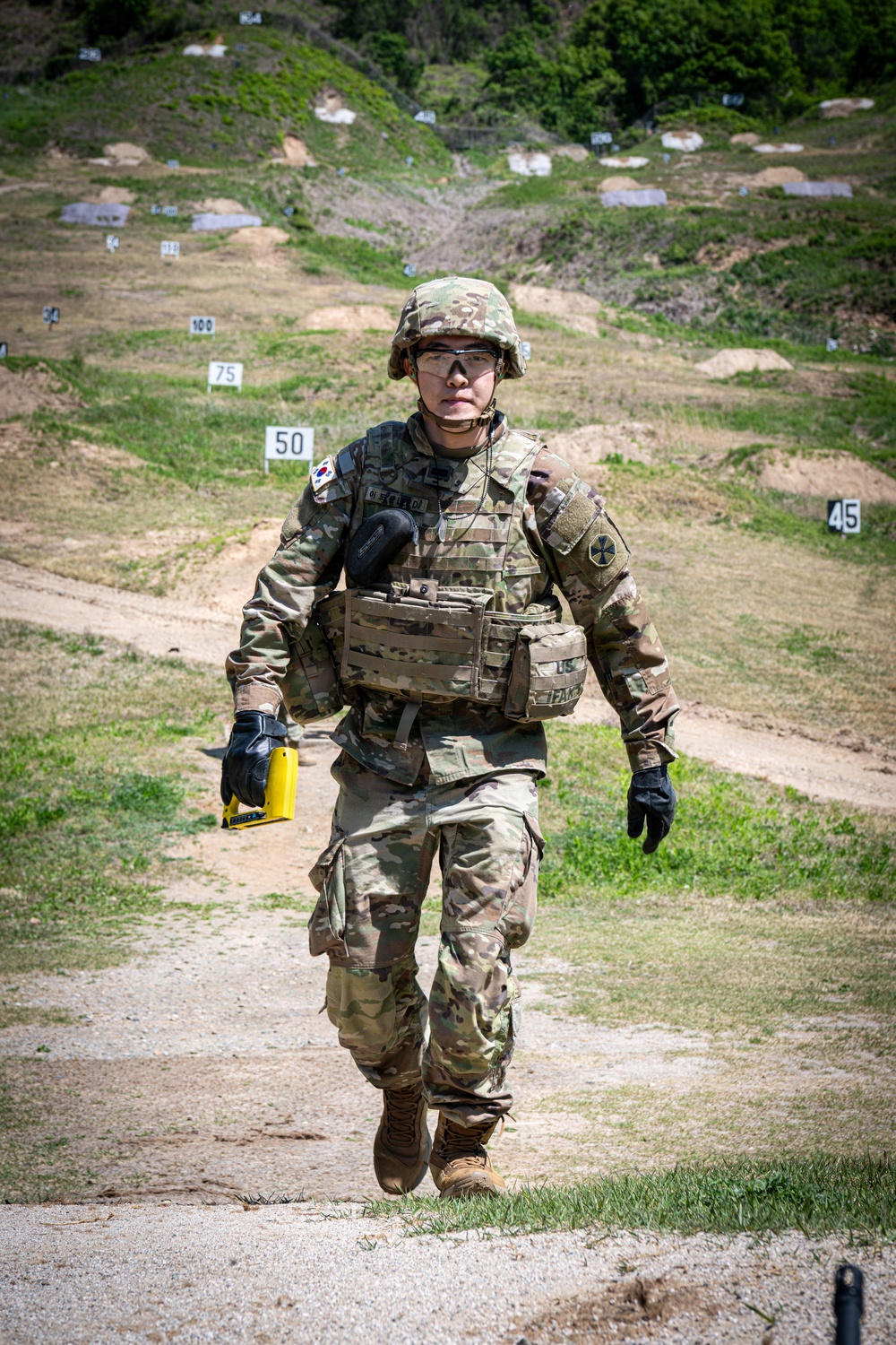 USAG Humphreys, HHC Apache Range, M4 Qualification