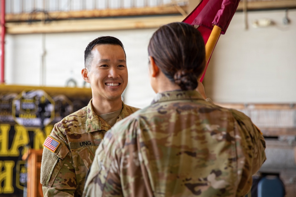 189th Hands Over the Flight