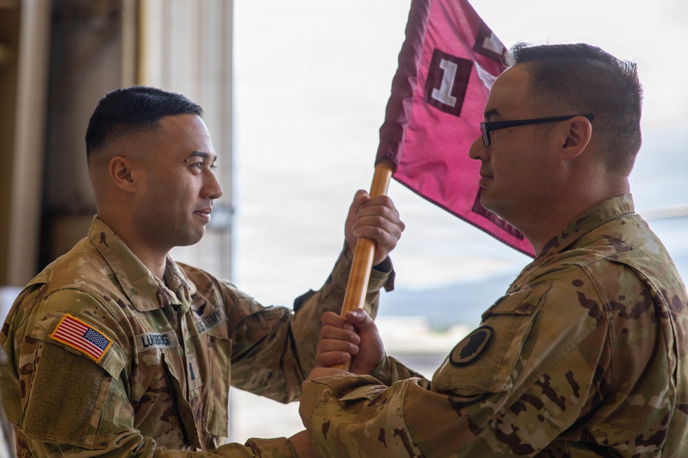 189th Hands Over the Flight