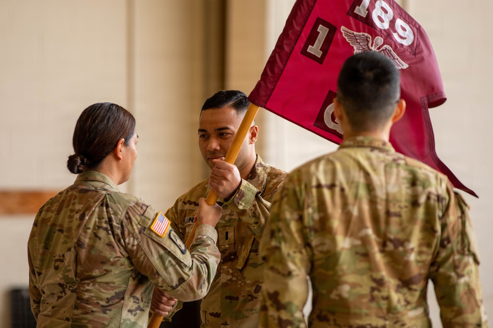 189th Hands Over the Flight