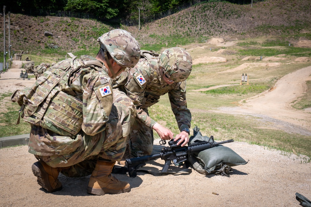USAG Humphreys, HHC Apache Range, M4 Qualification