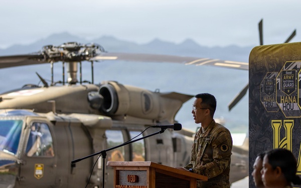 189th Hands Over the Flight