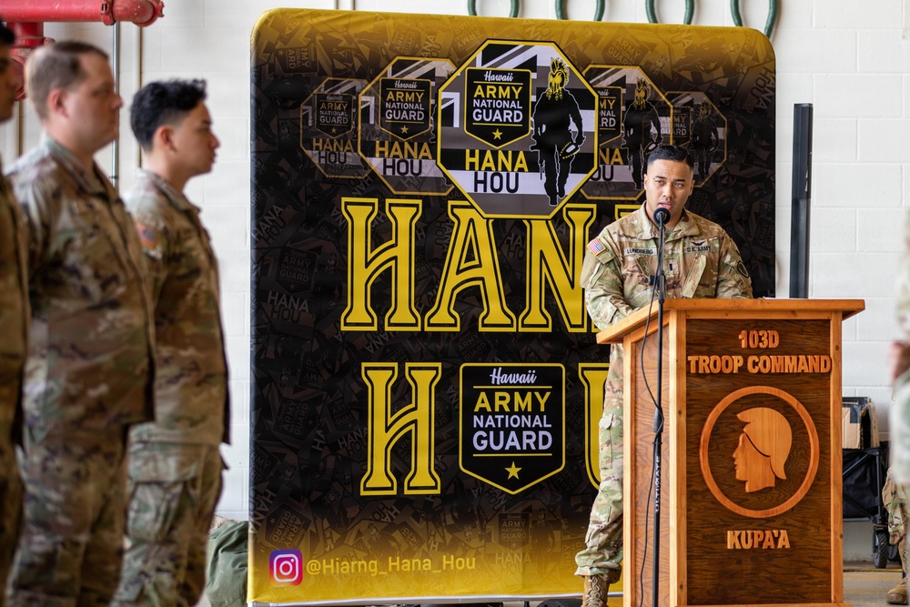 189th Hands Over the Flight