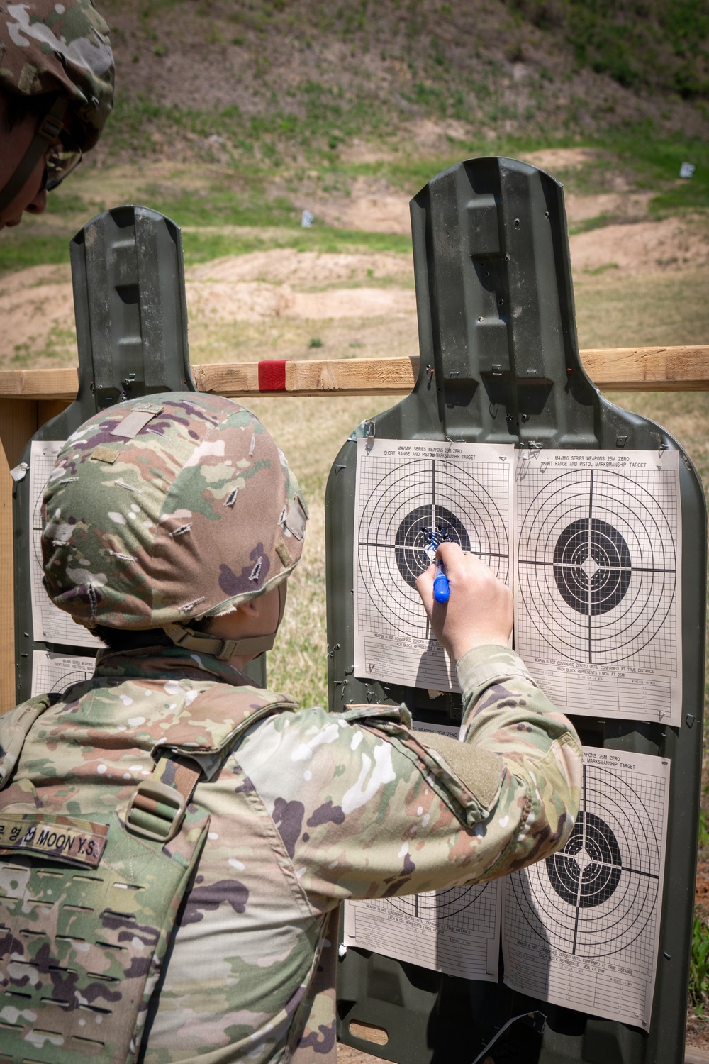 USAG Humphreys, HHC Apache Range, M4 Qualification