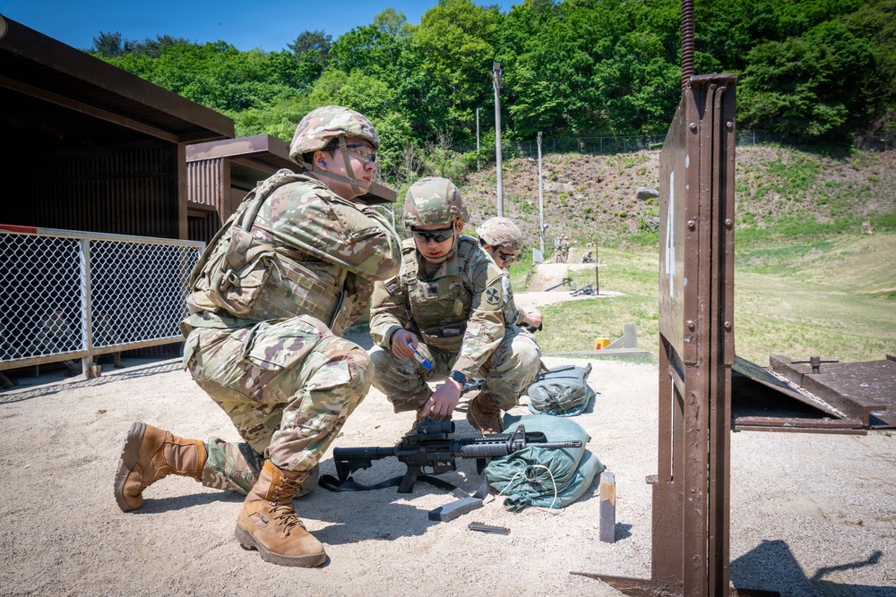 USAG Humphreys, HHC Apache Range, M4 Qualification