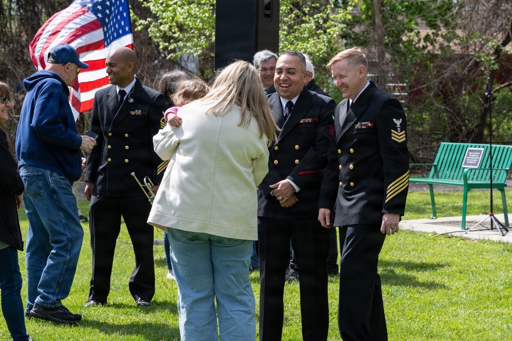 The U.S. Navy Band Cruisers perform at Nay Aug Park