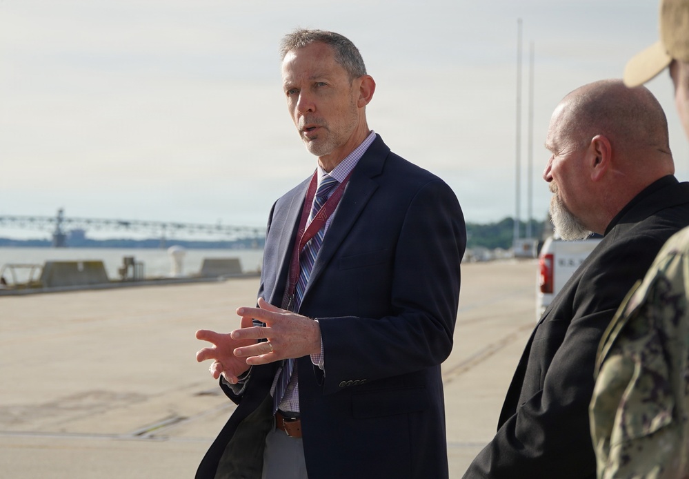 Naval Weapons Station Yorktown hosts the Under Secretary of War for Acquisition &amp; Sustainment