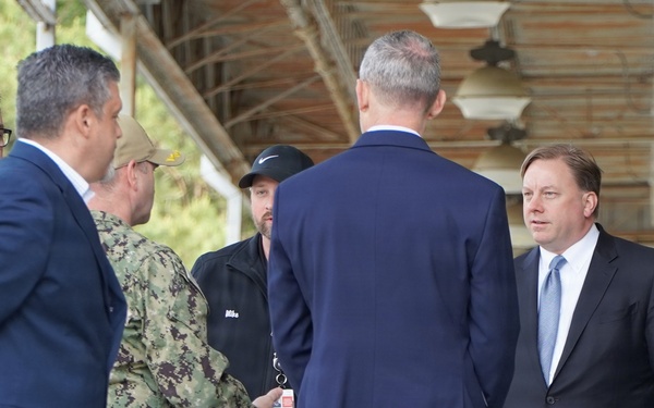 Naval Weapons Station Yorktown hosts the Under Secretary of War for Acquisition &amp; Sustainment