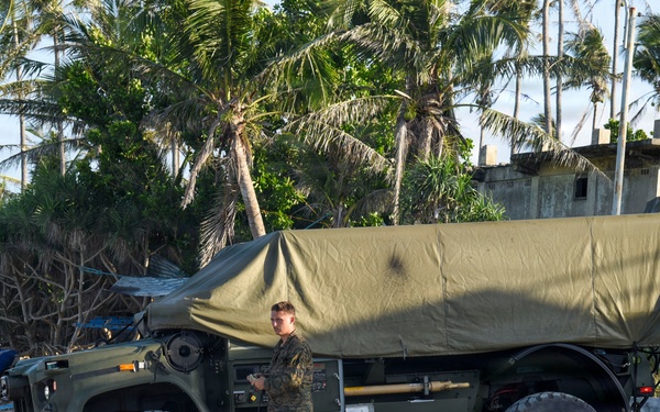 Balikatan 2026: U.S. Marines, Soldiers load HIMARS and NMESIS on LCU