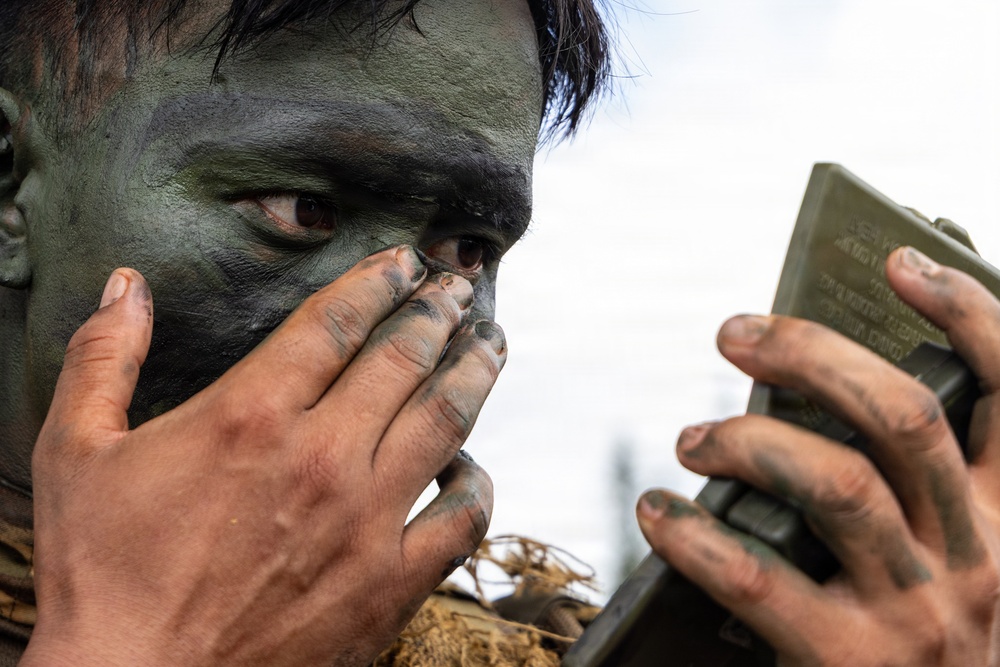 Multinational Soldiers Conduct Urban Land Navigation During Pacific Land Forces Team Readiness Challenge