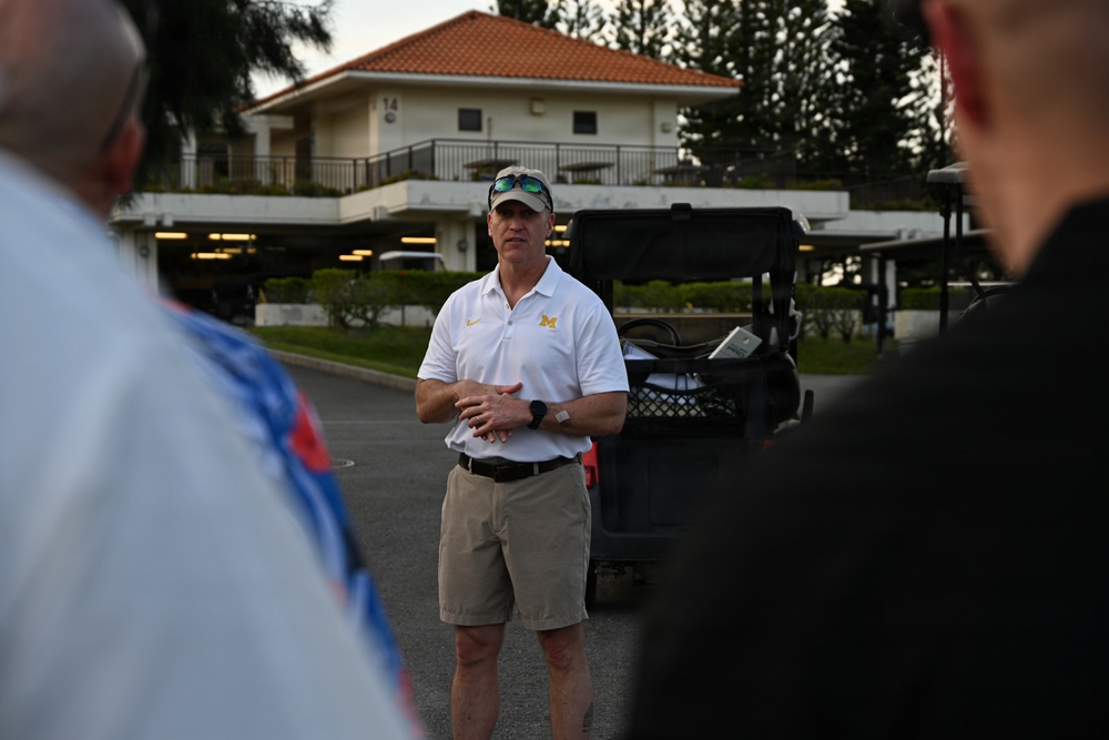 3rd Marine Logistics Group Holds Golf Event during a Commanders' Conference
