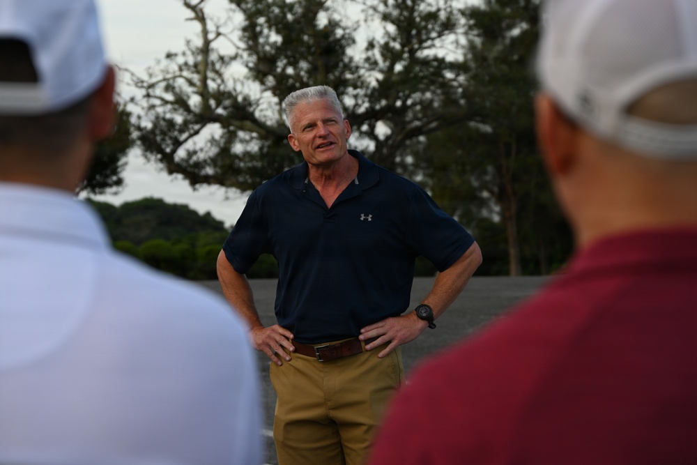 3rd Marine Logistics Group Holds Golf Event during a Commanders' Conference