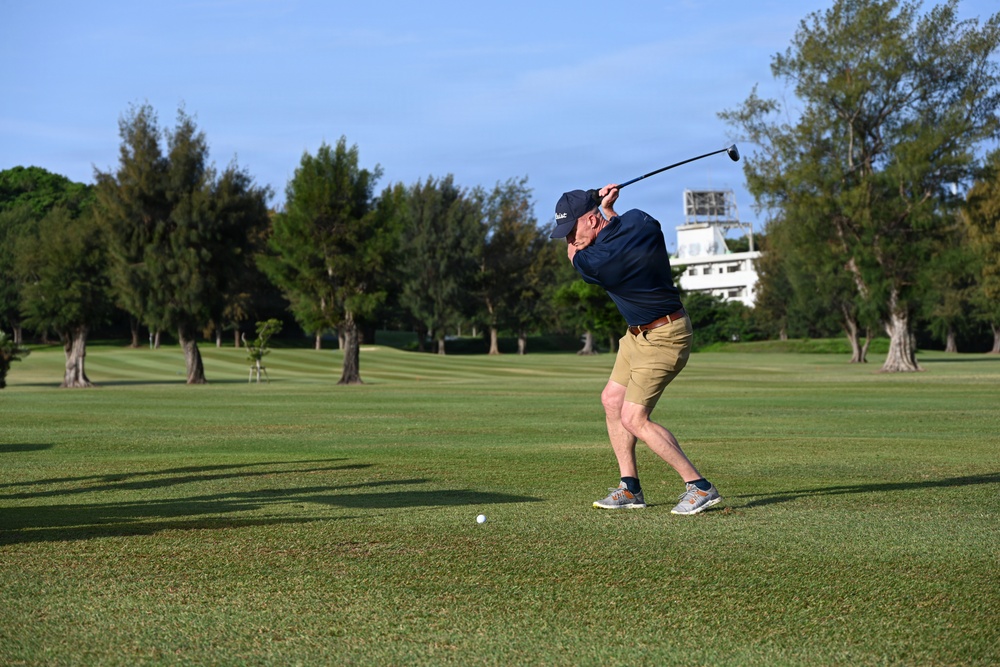3rd Marine Logistics Group Holds Golf Event during a Commanders' Conference