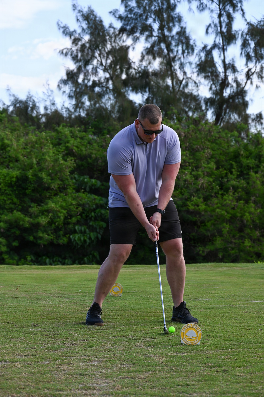 3rd Marine Logistics Group Holds Golf Event during a Commanders' Conference