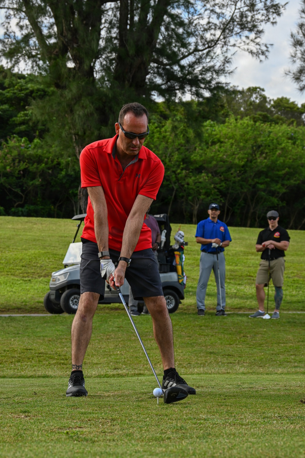3rd Marine Logistics Group Holds Golf Event during a Commanders' Conference