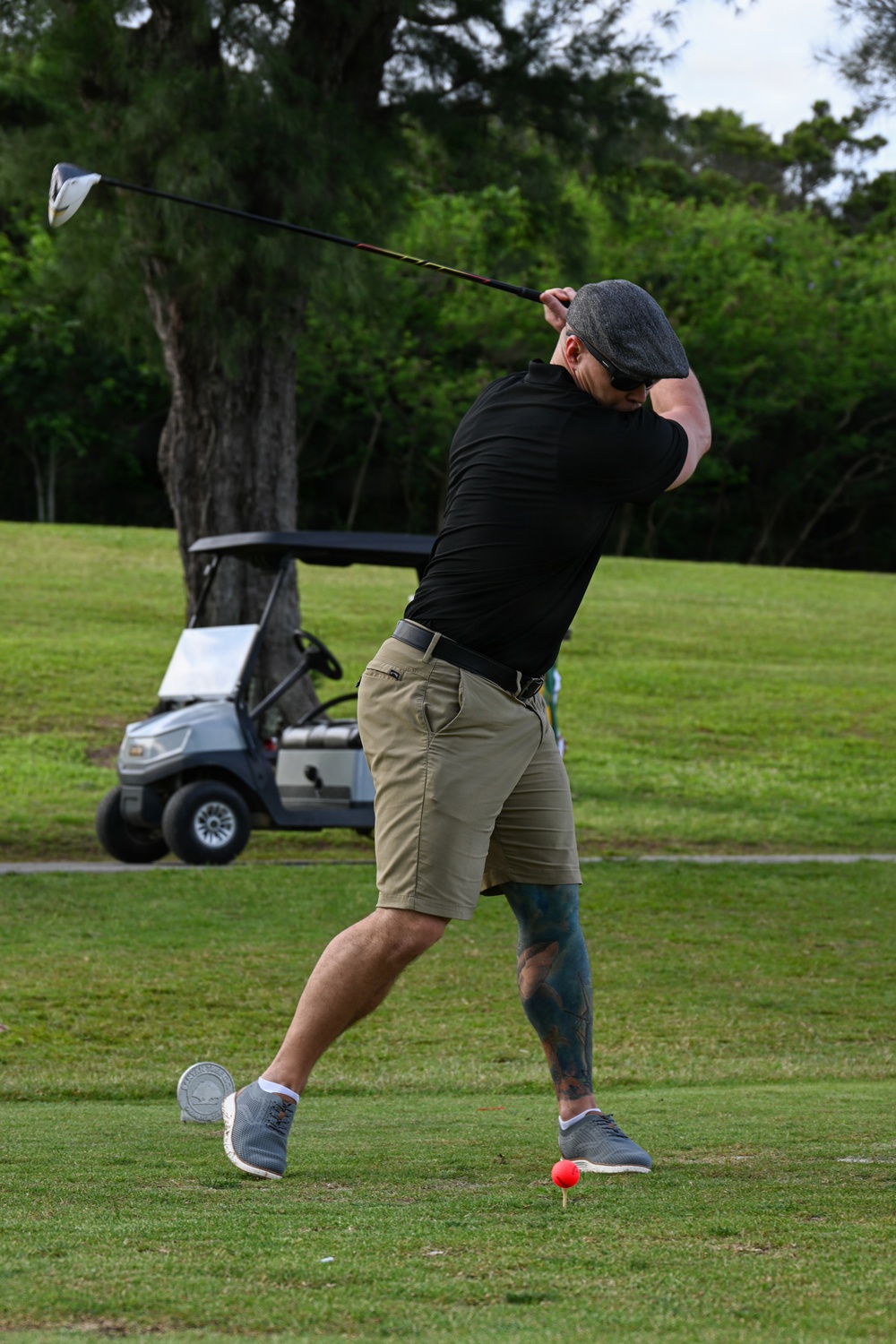 3rd Marine Logistics Group Holds Golf Event during a Commanders' Conference