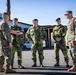U.S. Marine Corps leaders meet Swedish Armed Forces officials during training exercise