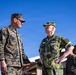 U.S. Marine Corps leaders meet Swedish Armed Forces officials during training exercise