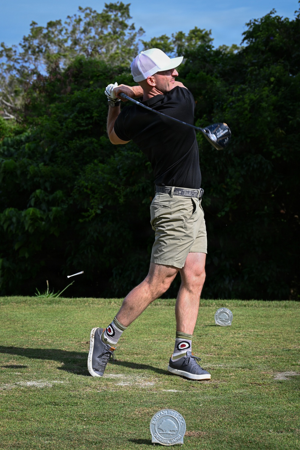 3rd Marine Logistics Group Holds Golf Event during a Commanders' Conference