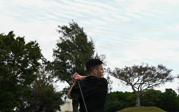 3rd Marine Logistics Group Holds Golf Event during a Commanders' Conference