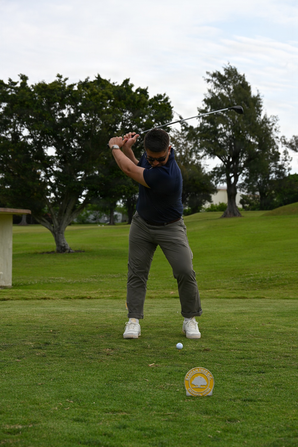 3rd Marine Logistics Group Holds Golf Event during a Commanders' Conference