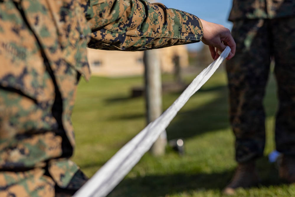 U.S. Marines hone tier I TCCC medical readiness in Swedish environment
