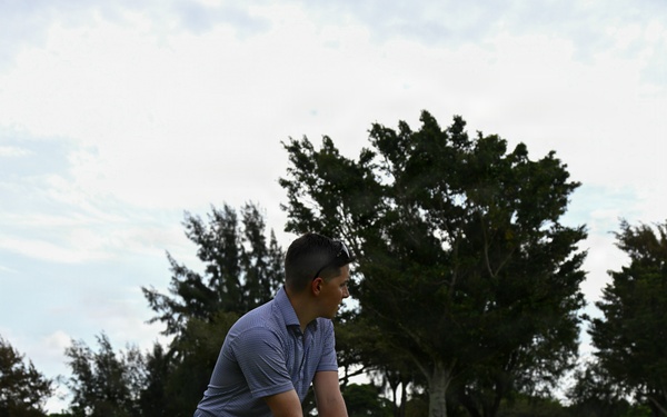 3rd Marine Logistics Group Holds Golf Event during a Commanders' Conference