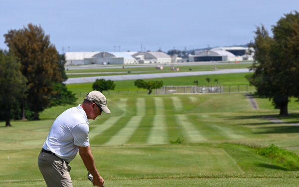 3rd Marine Logistics Group Holds Golf Event during a Commanders' Conference