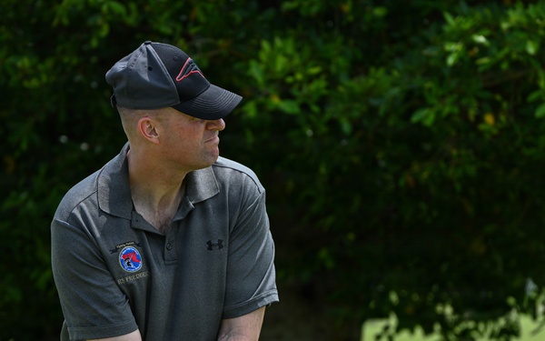 3rd Marine Logistics Group Holds Golf Event during a Commanders' Conference
