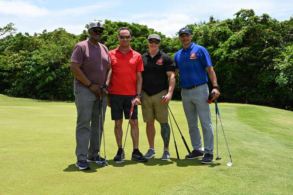 3rd Marine Logistics Group Holds Golf Event during a Commanders' Conference