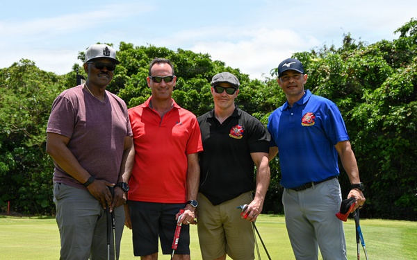 3rd Marine Logistics Group Holds Golf Event during a Commanders' Conference