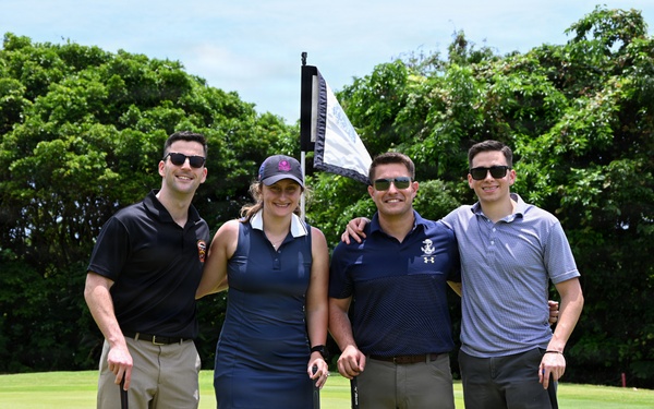 3rd Marine Logistics Group Holds Golf Event during a Commanders' Conference