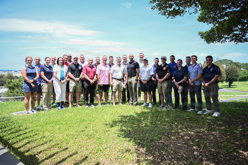 3rd Marine Logistics Group Holds Golf Event during a Commanders' Conference