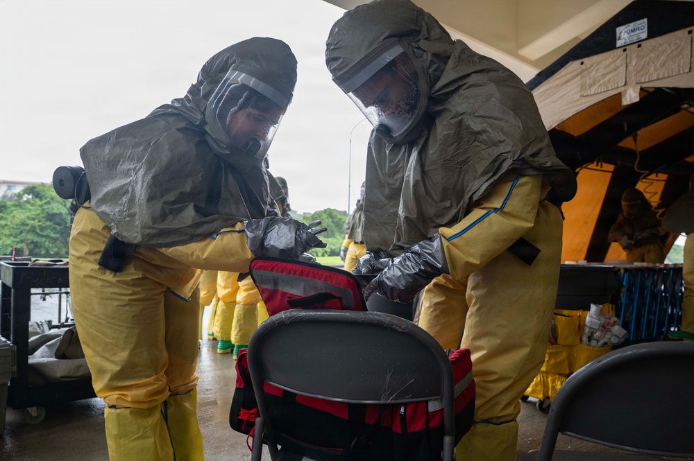 18th MDG strengthens readiness with patient decontamination training